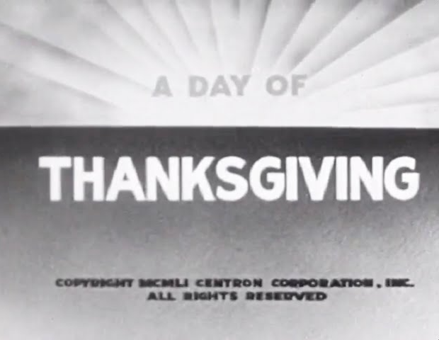 A Day of Thanksgiving