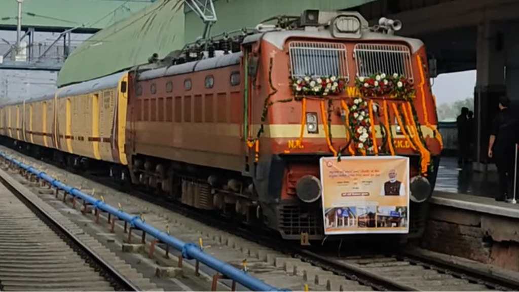 First Cargo Parcel Train From Kashmir Valley To Delhi Flagged Off