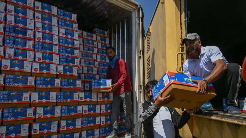 Kashmir Apples on Track, Growers Elated